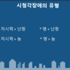 시청각장애에는 어떤 유형이 있을까요?